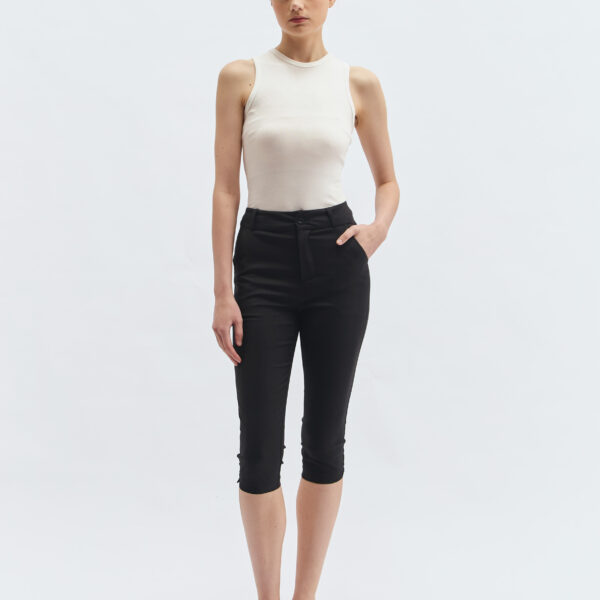 Zac Capri Pants in Black