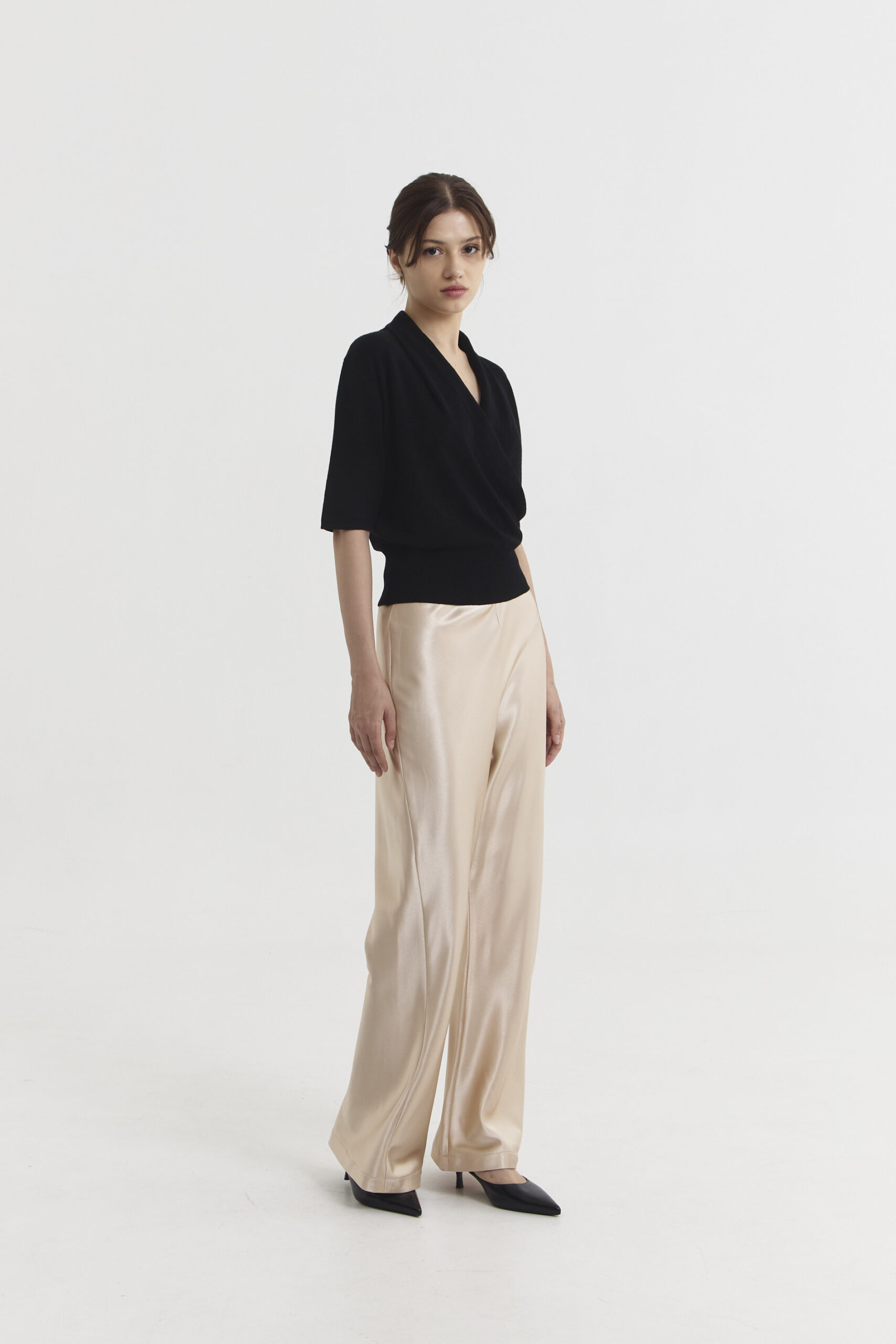 Yue Pants in Ivory - Image 2