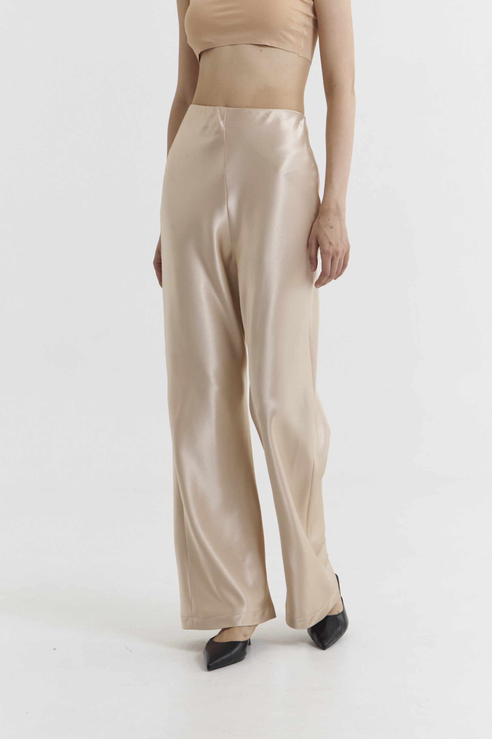 Yue Pants in Ivory - Image 3