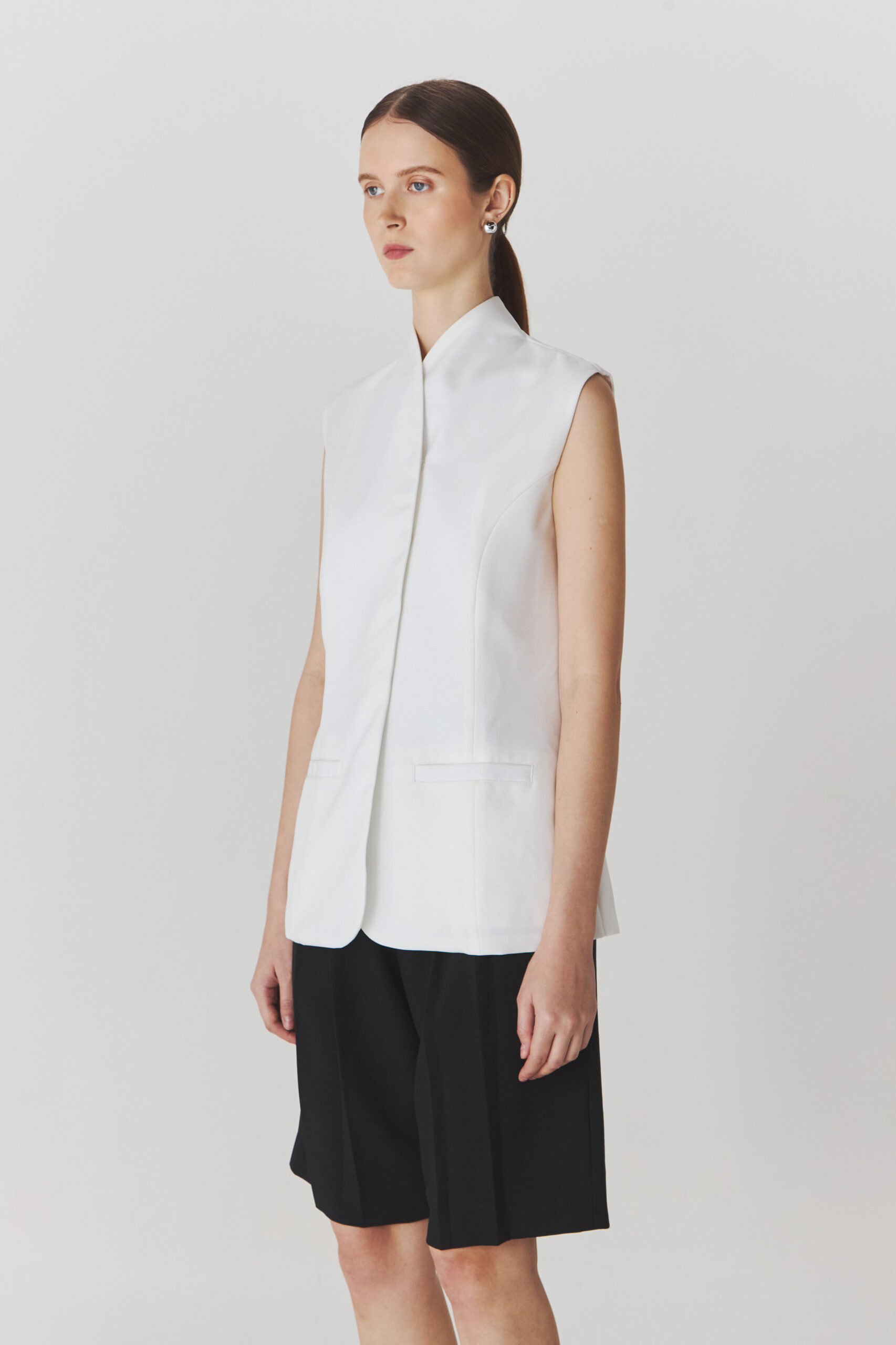 Rue Vest In Broken White - Image 3