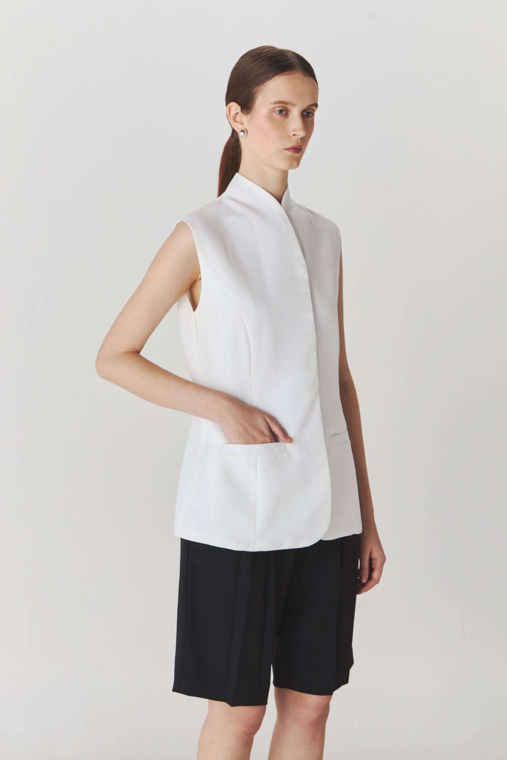 Rue Vest In Broken White - Image 4