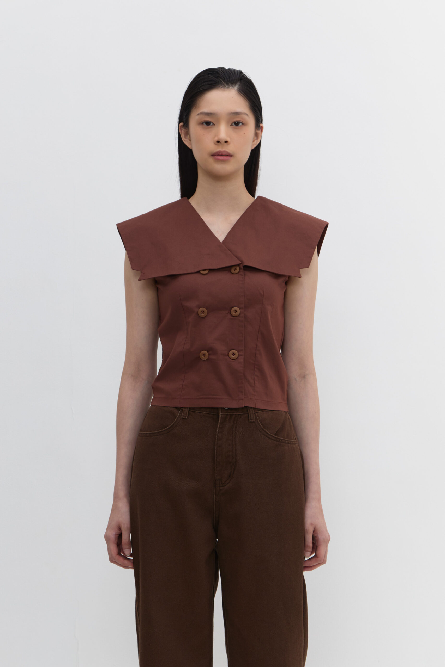 Kyo Shirt in Brown - Image 3