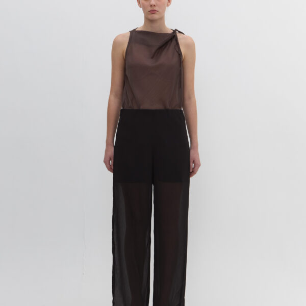 Echo Sheer Pants In Broken White