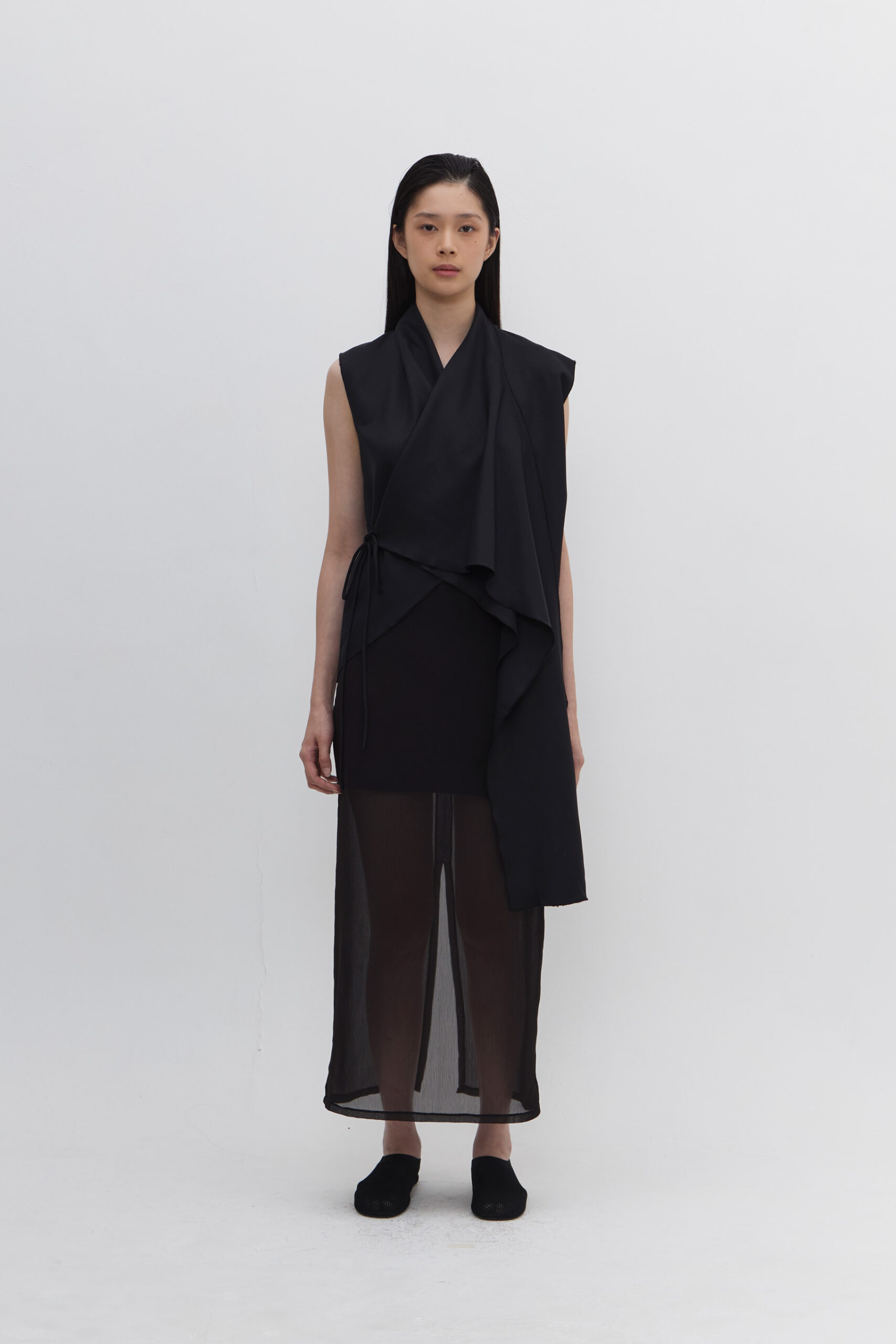 Pamme Blouse in Black - Image 3