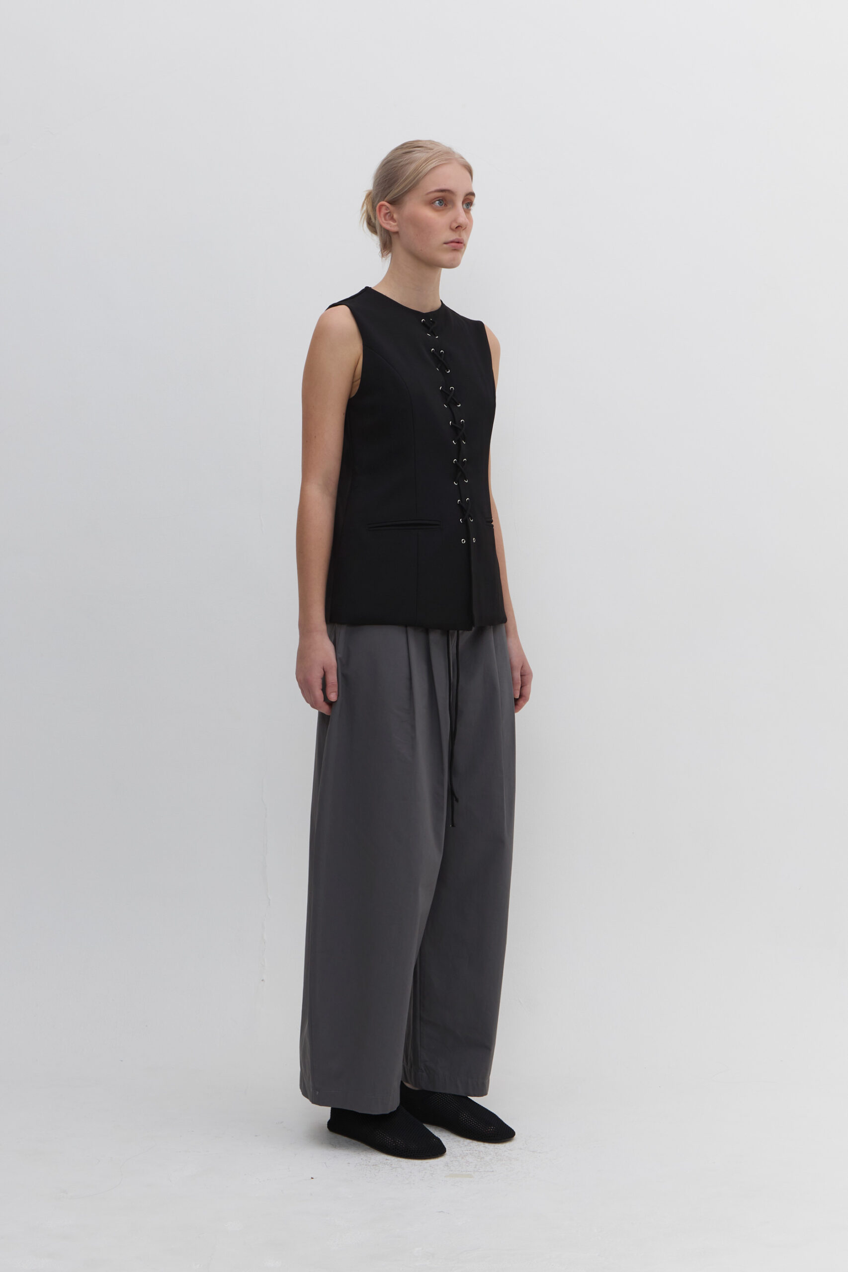Selene Blouse in Black - Image 2