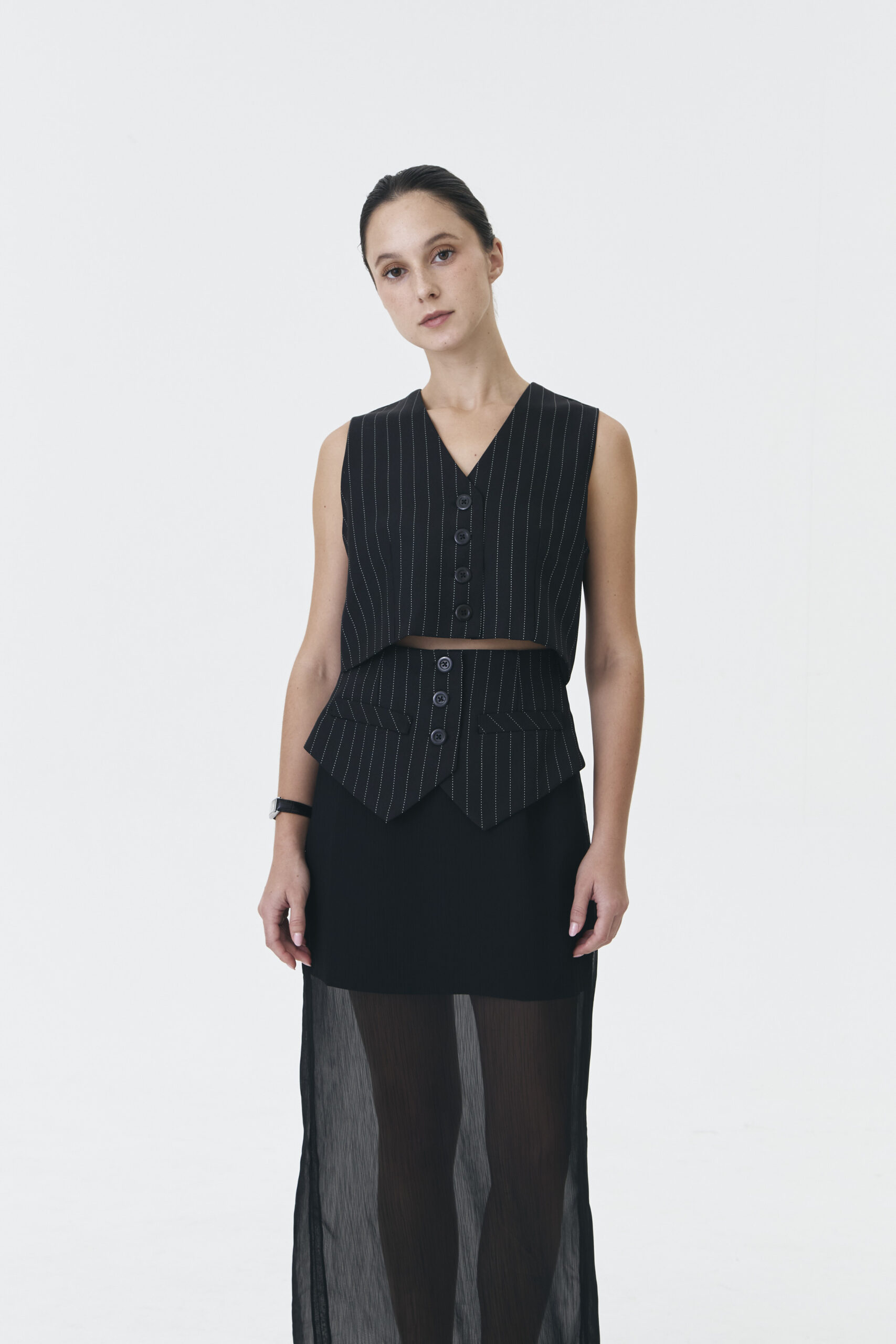 Karst Vest in Stripe - Image 5