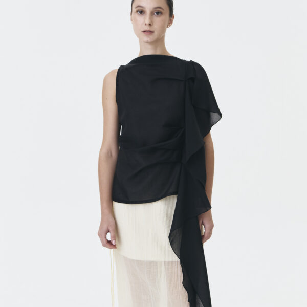 Cane Top in Black