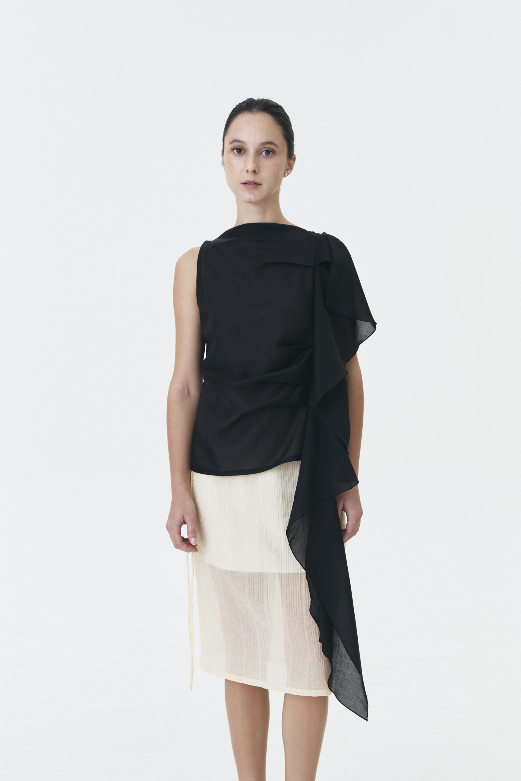 Cane Top in Black