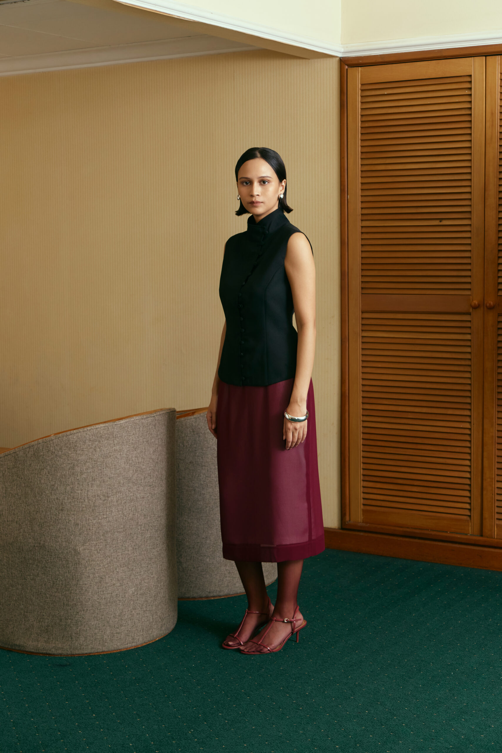 Harriet Vest in Black