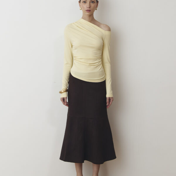 Crest Blouse in Butter