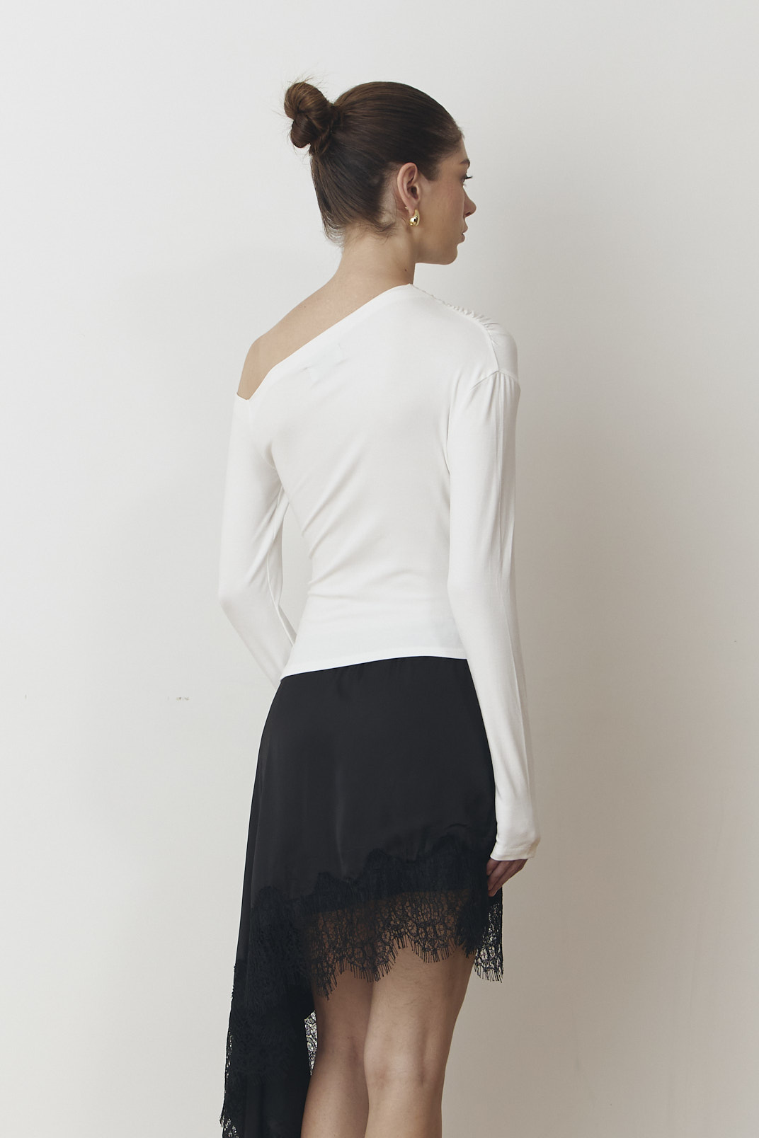 Crest Blouse in Broken White - Image 4