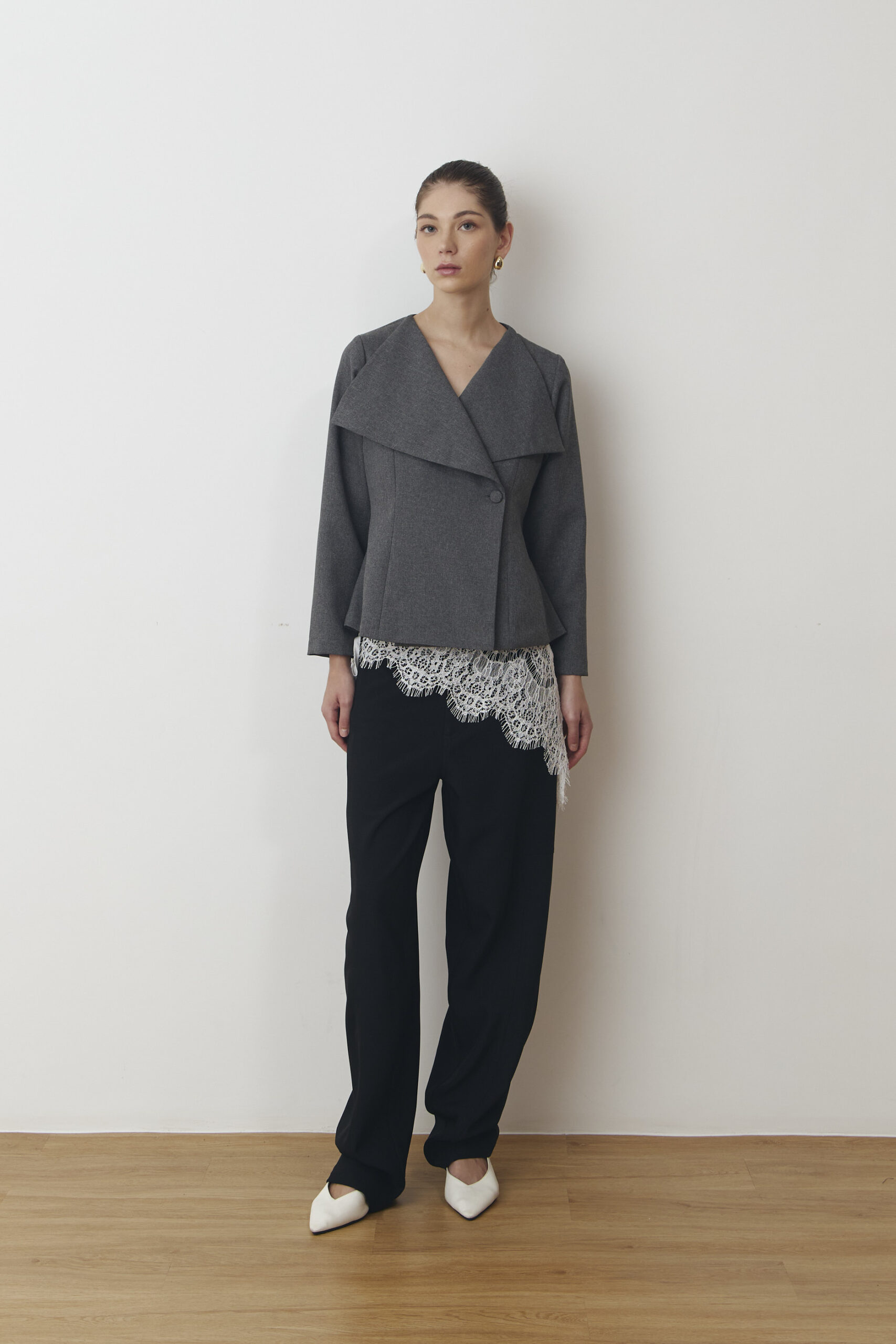 Lune Blazer in Grey