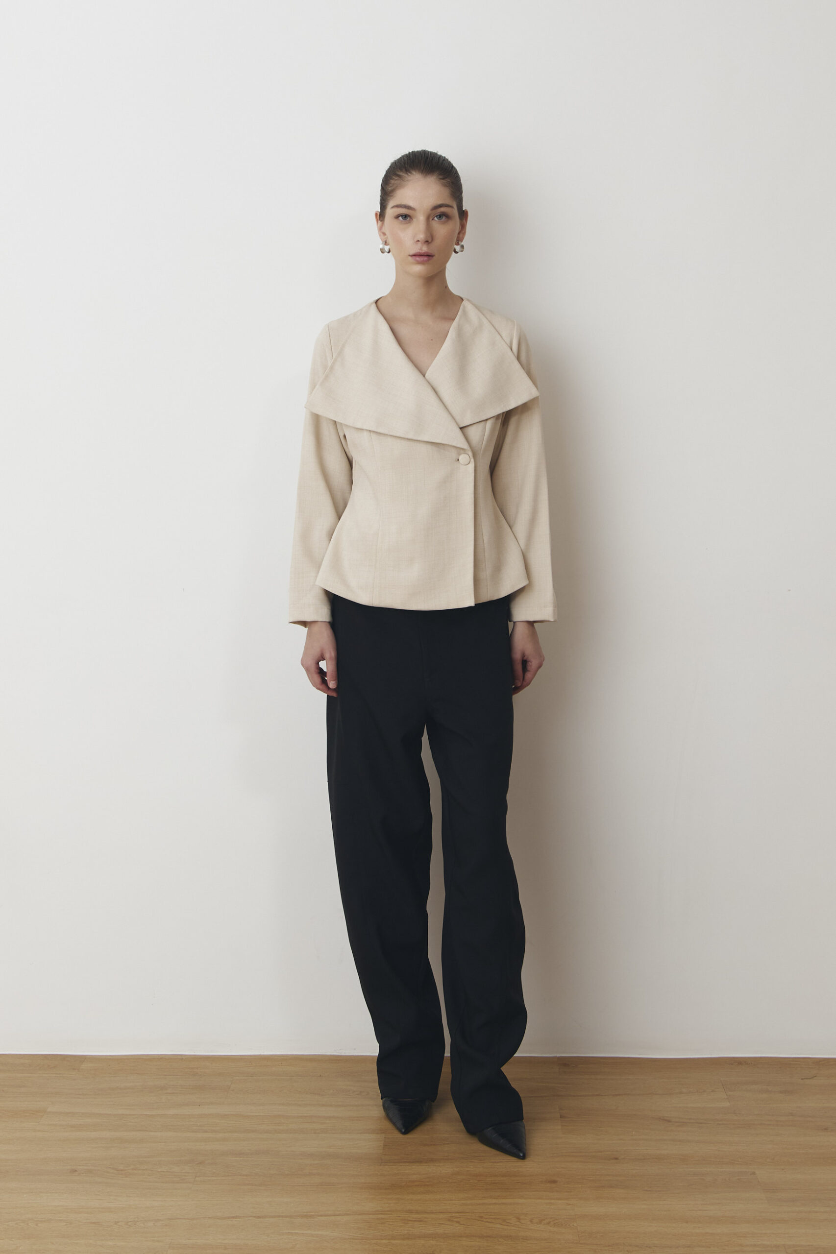 Lune Blazer in Beige