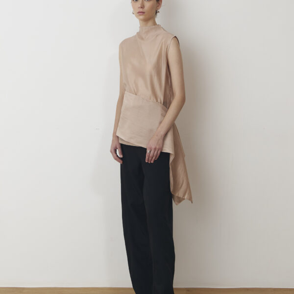 Glasse Blouse in Nude