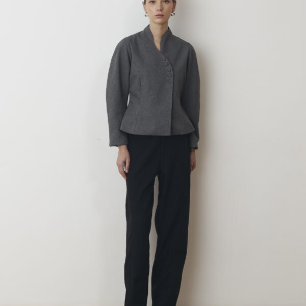 Cala Long-sleeved Blouse in Grey
