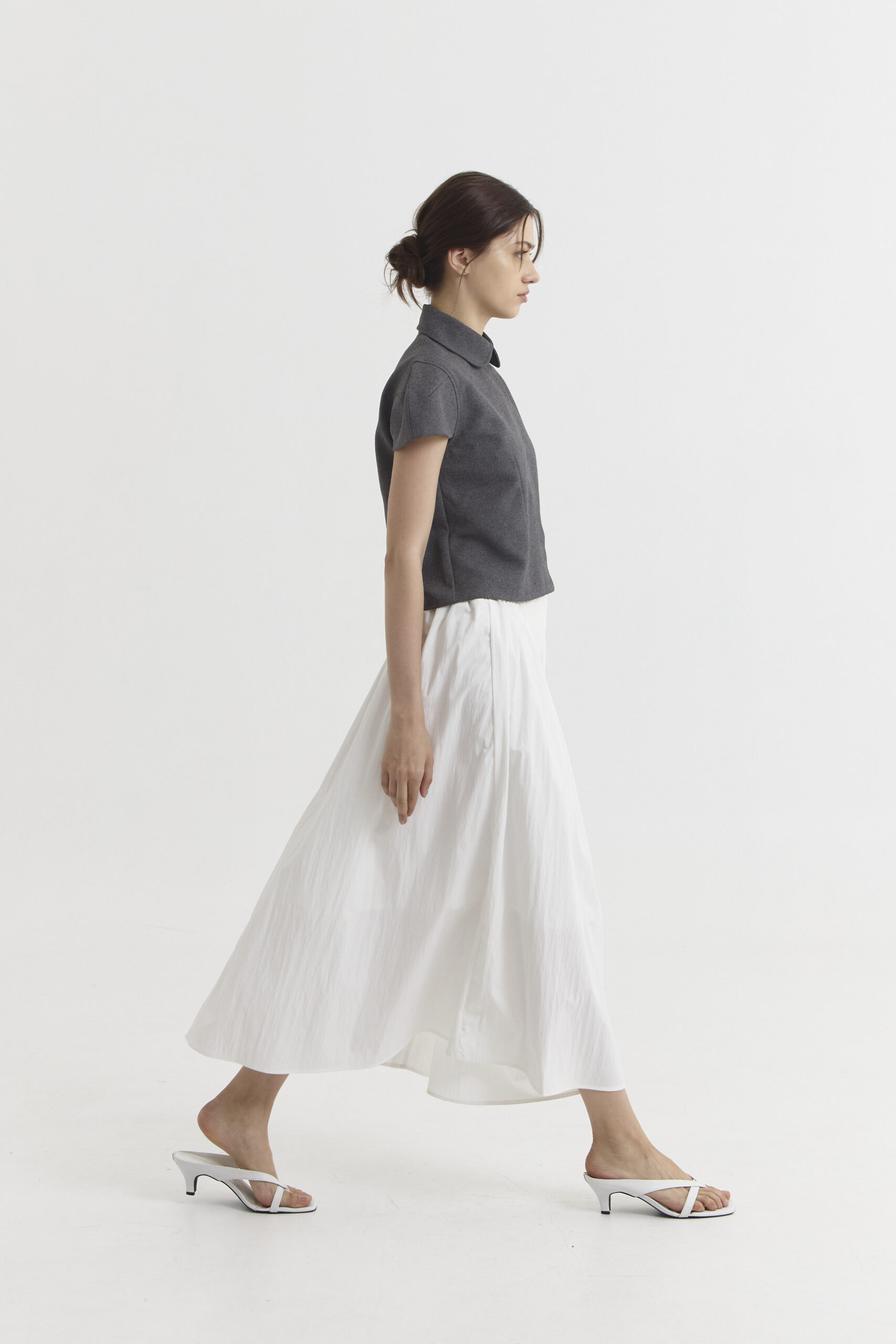 Nara Blouse in Grey - Image 3