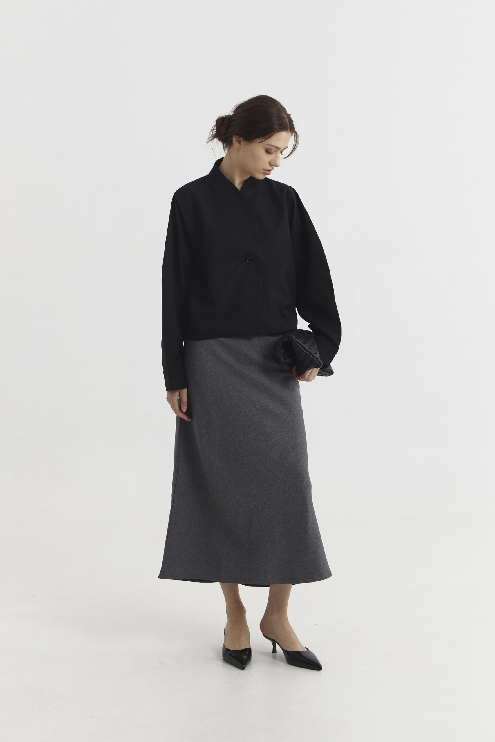 Baila Outer in Black - Image 4