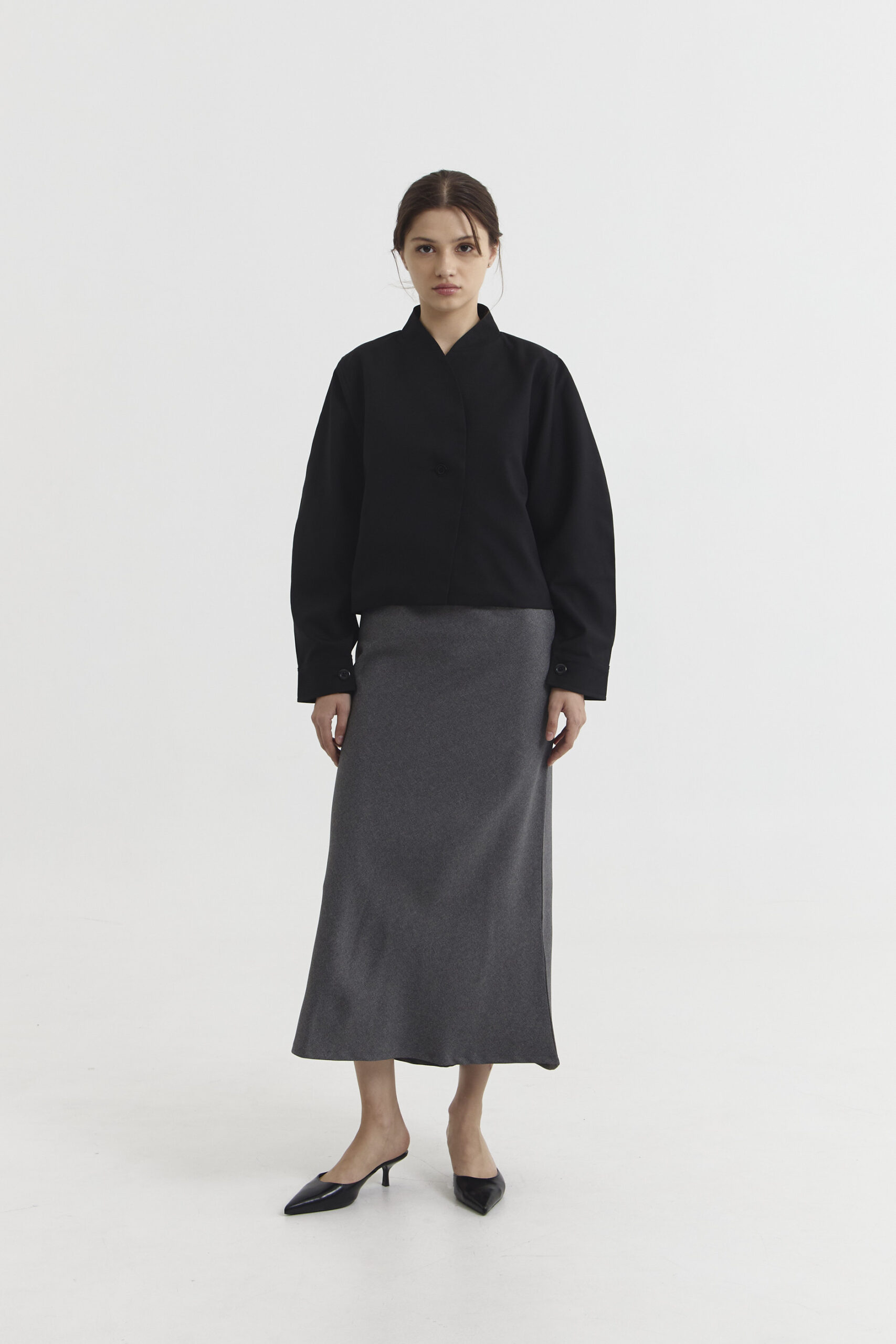 Baila Outer in Black - Image 3