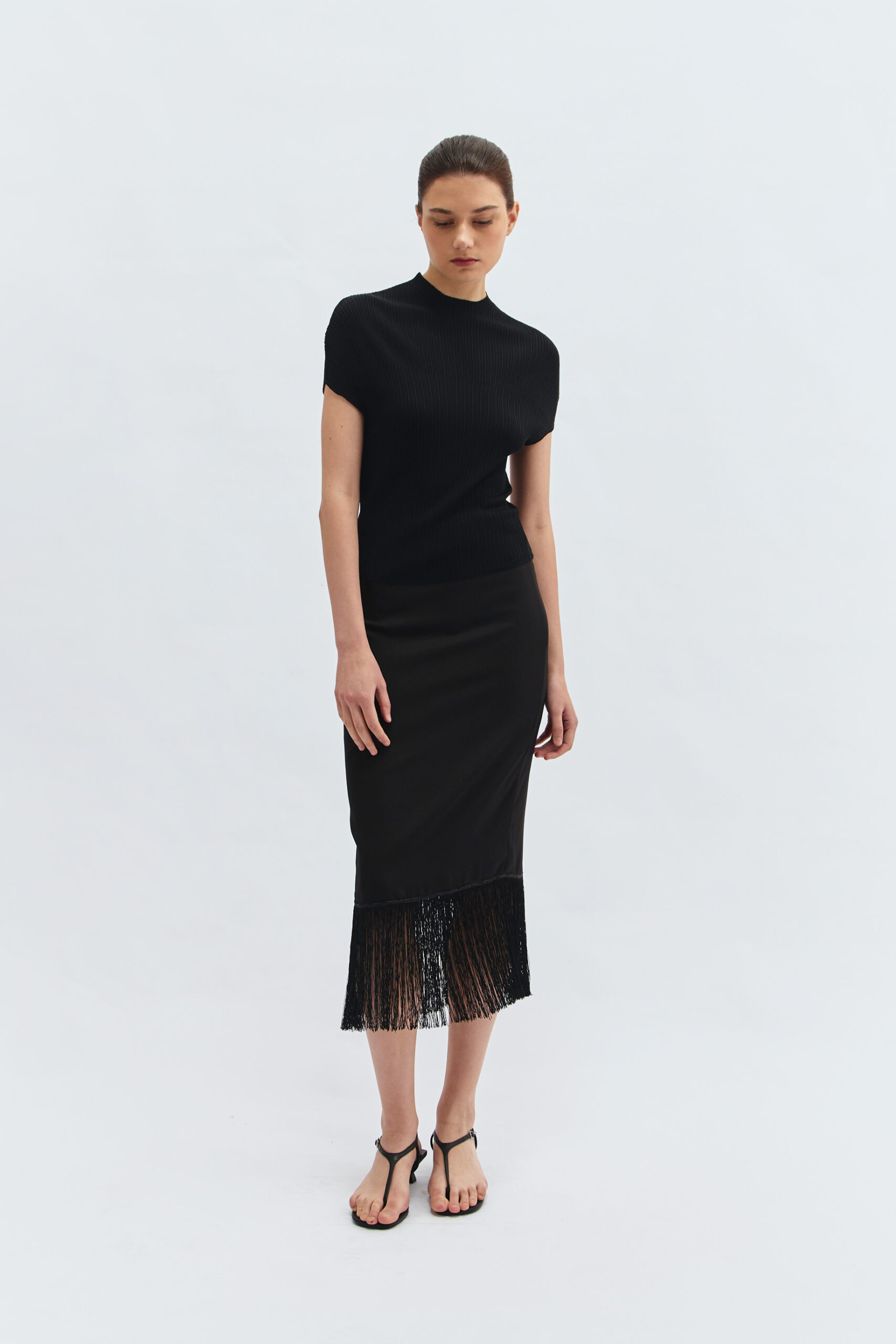 Trota Blouse in Black - Image 2