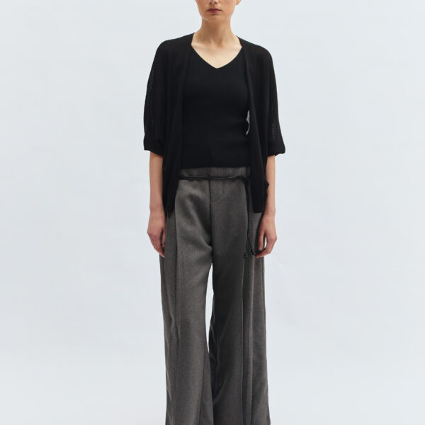 Stan Knit Set in Black