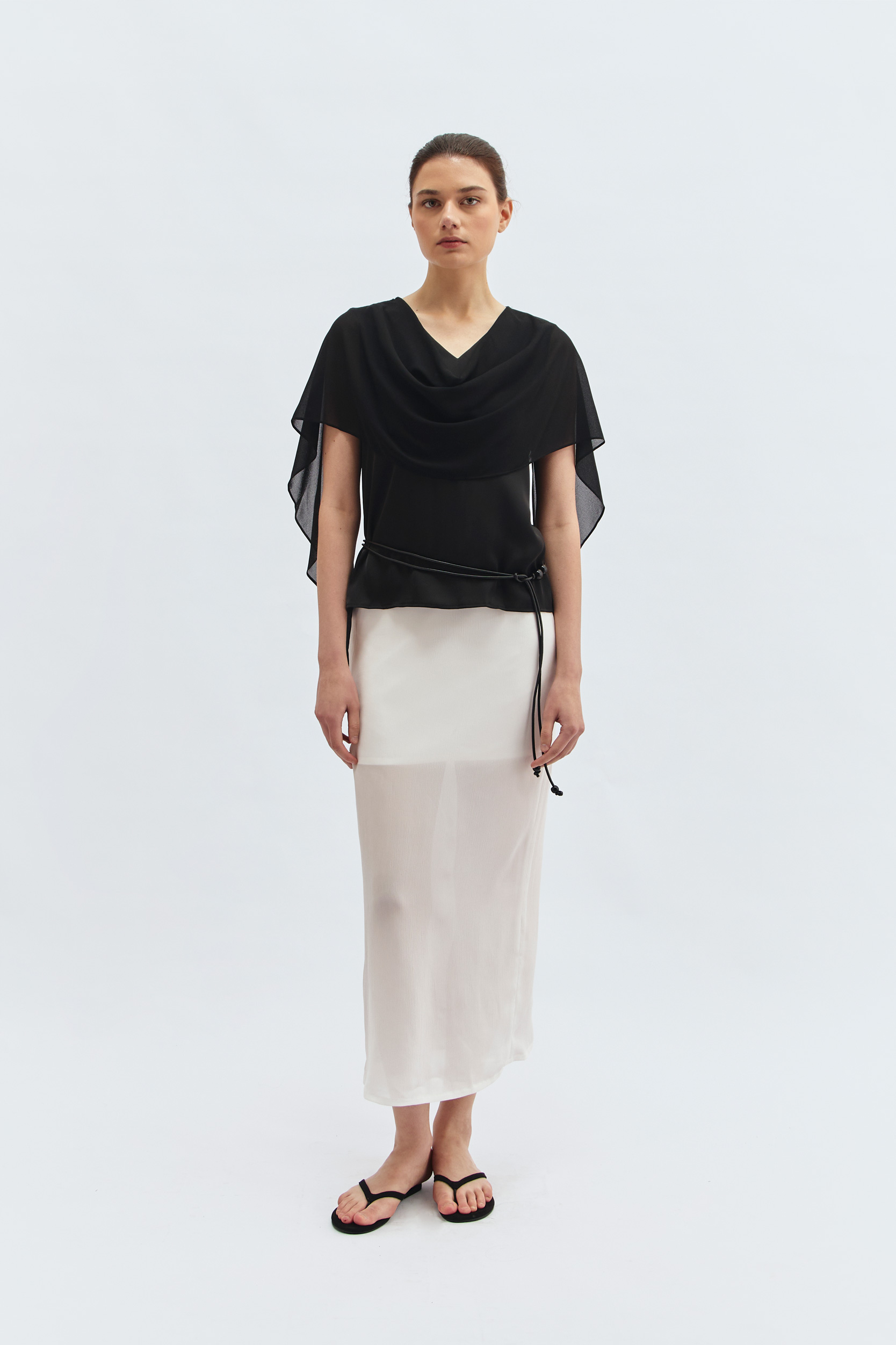Perone Blouse in Black