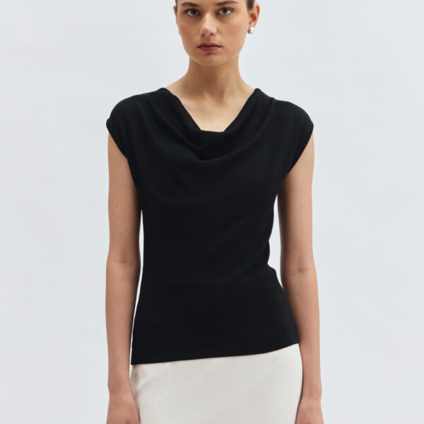 Cora Blouse in Black