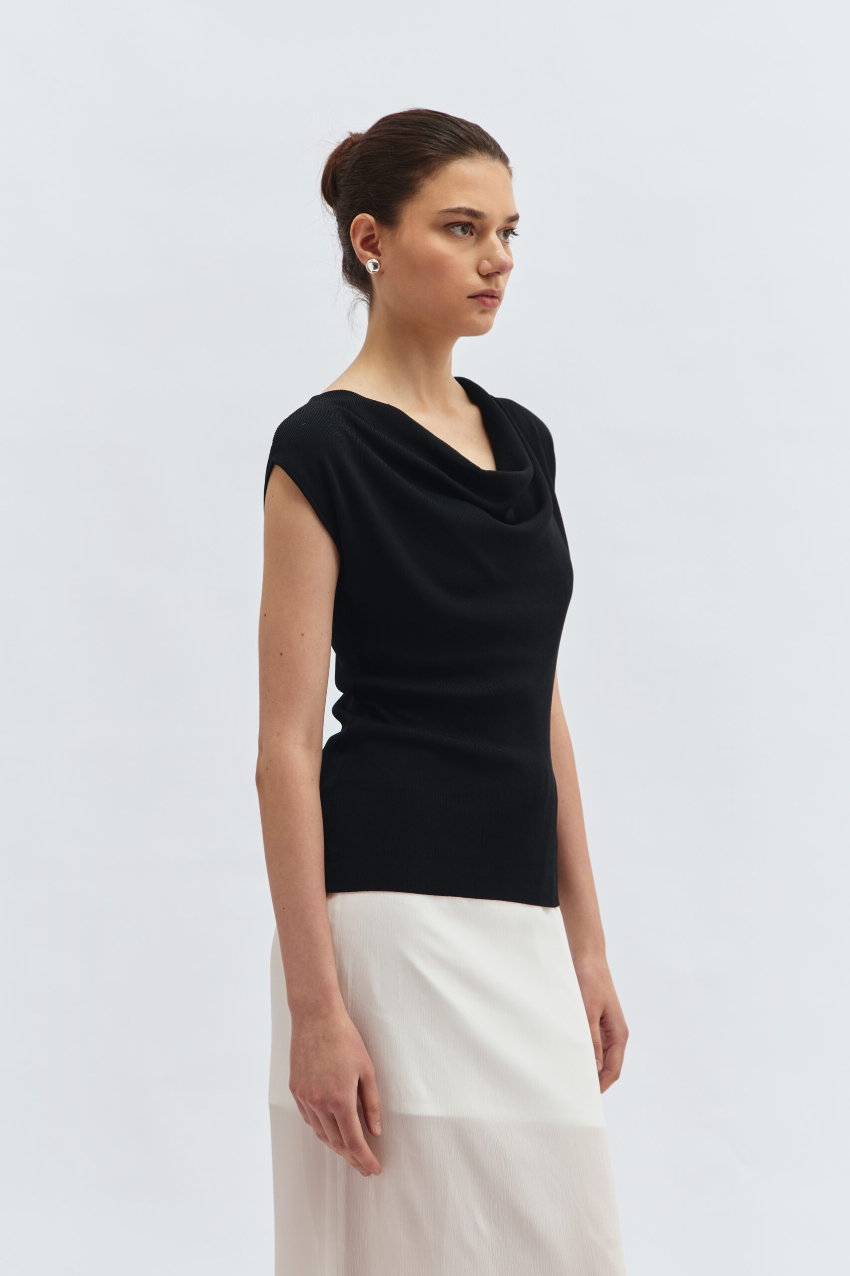 Cora Blouse in Black - Image 2