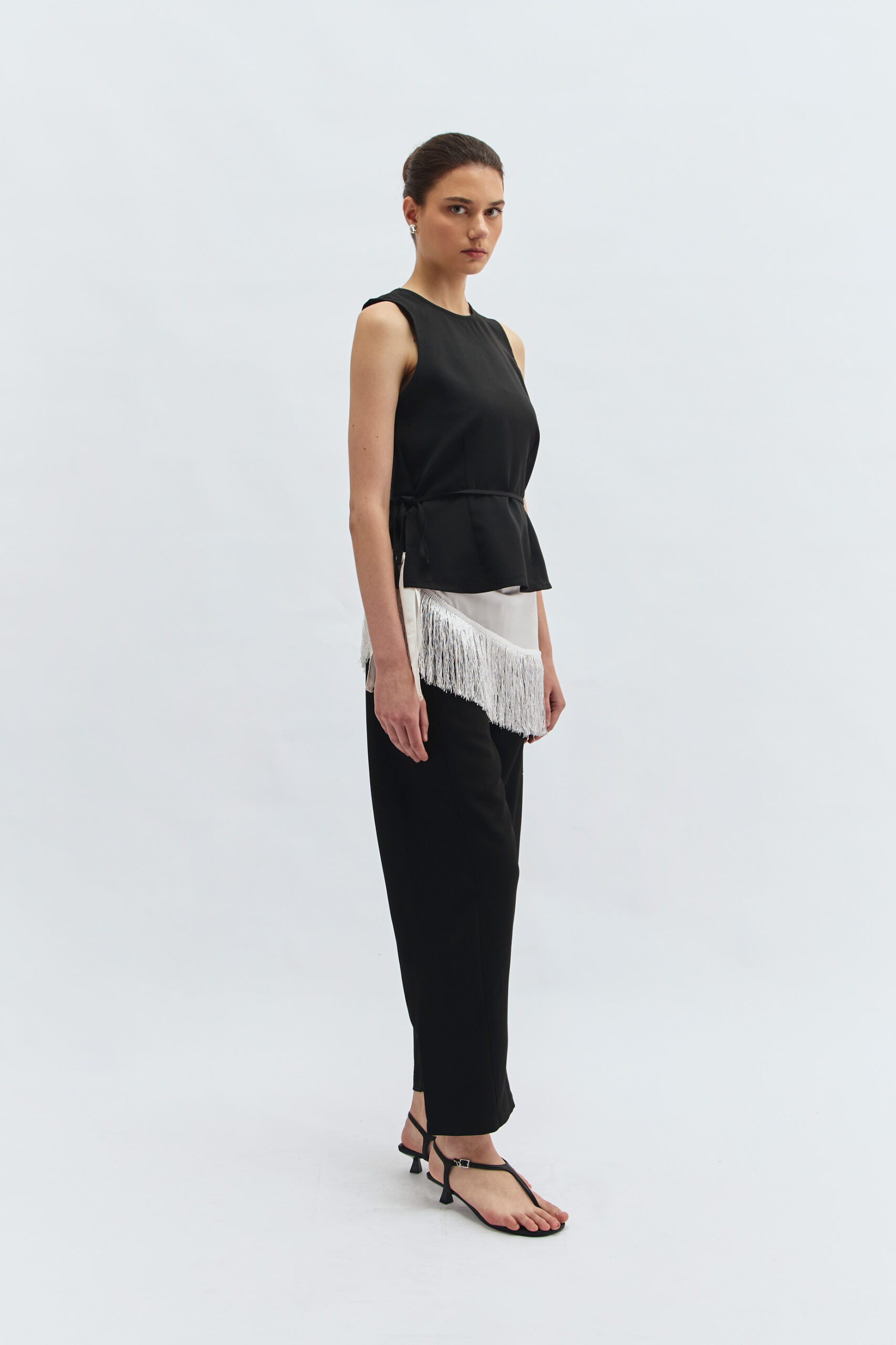 Sloane Blouse in Black - Image 2