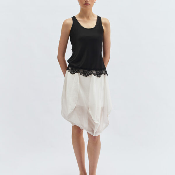 Rory Skirt in Broken White