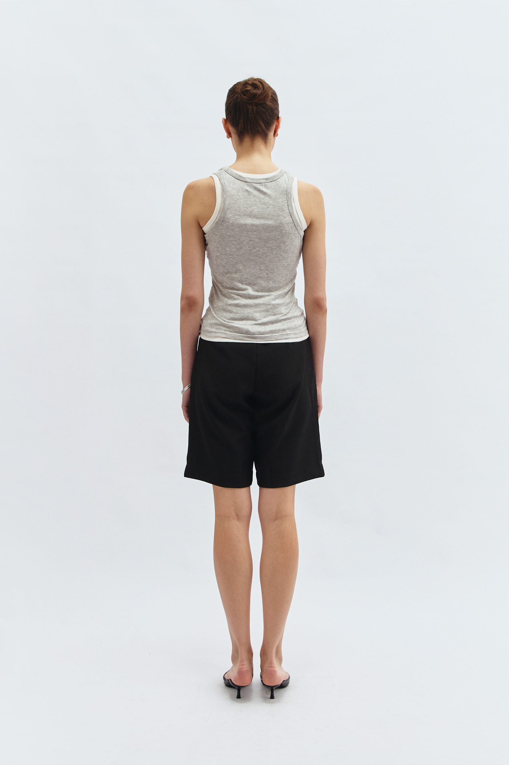 Double Decker Blouse in Grey - Image 5