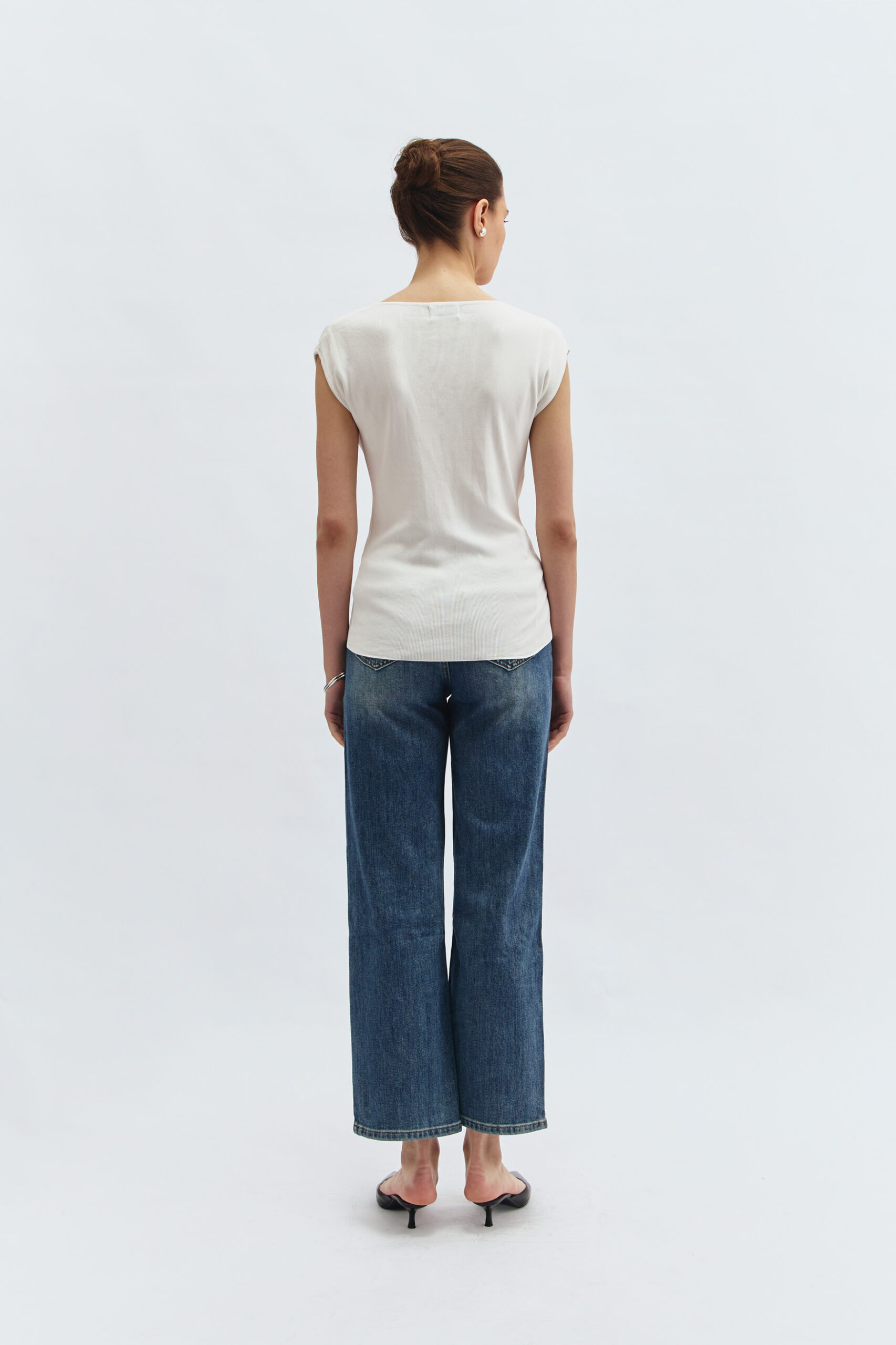 Cora Blouse in Broken White - Image 5