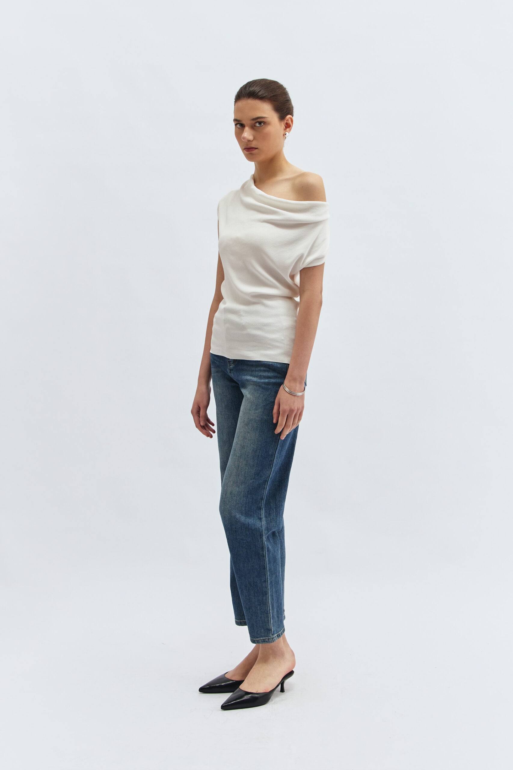 Cora Blouse in Broken White - Image 4