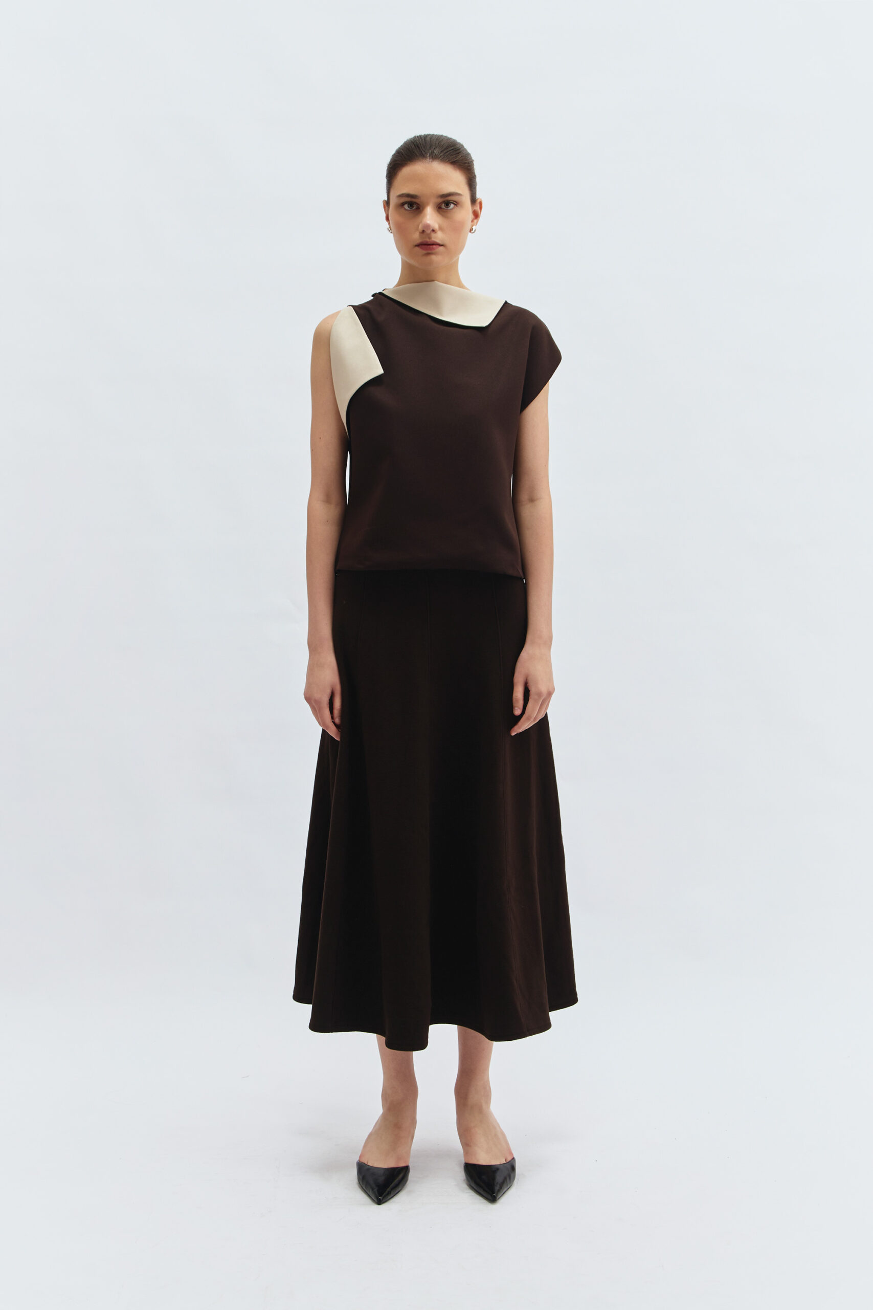 Patrick Blouse in Brown