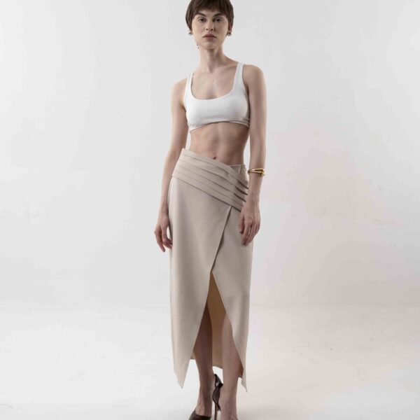 Margot Skirt in Beige