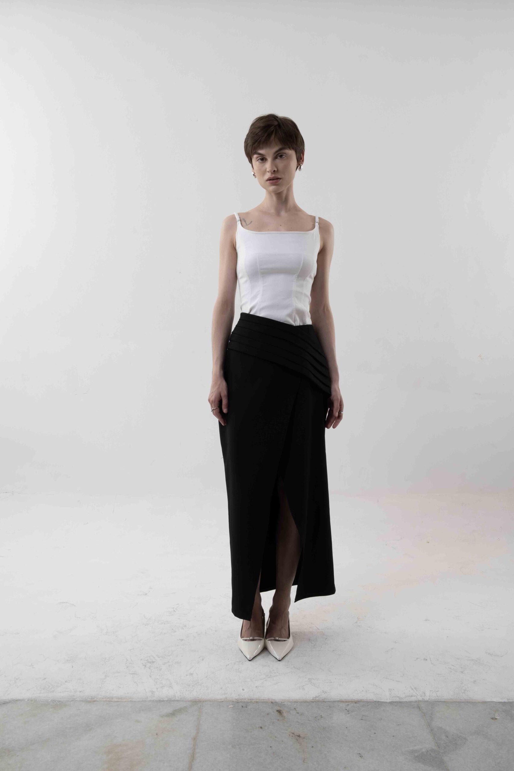 Margot Skirt in Black - Image 2
