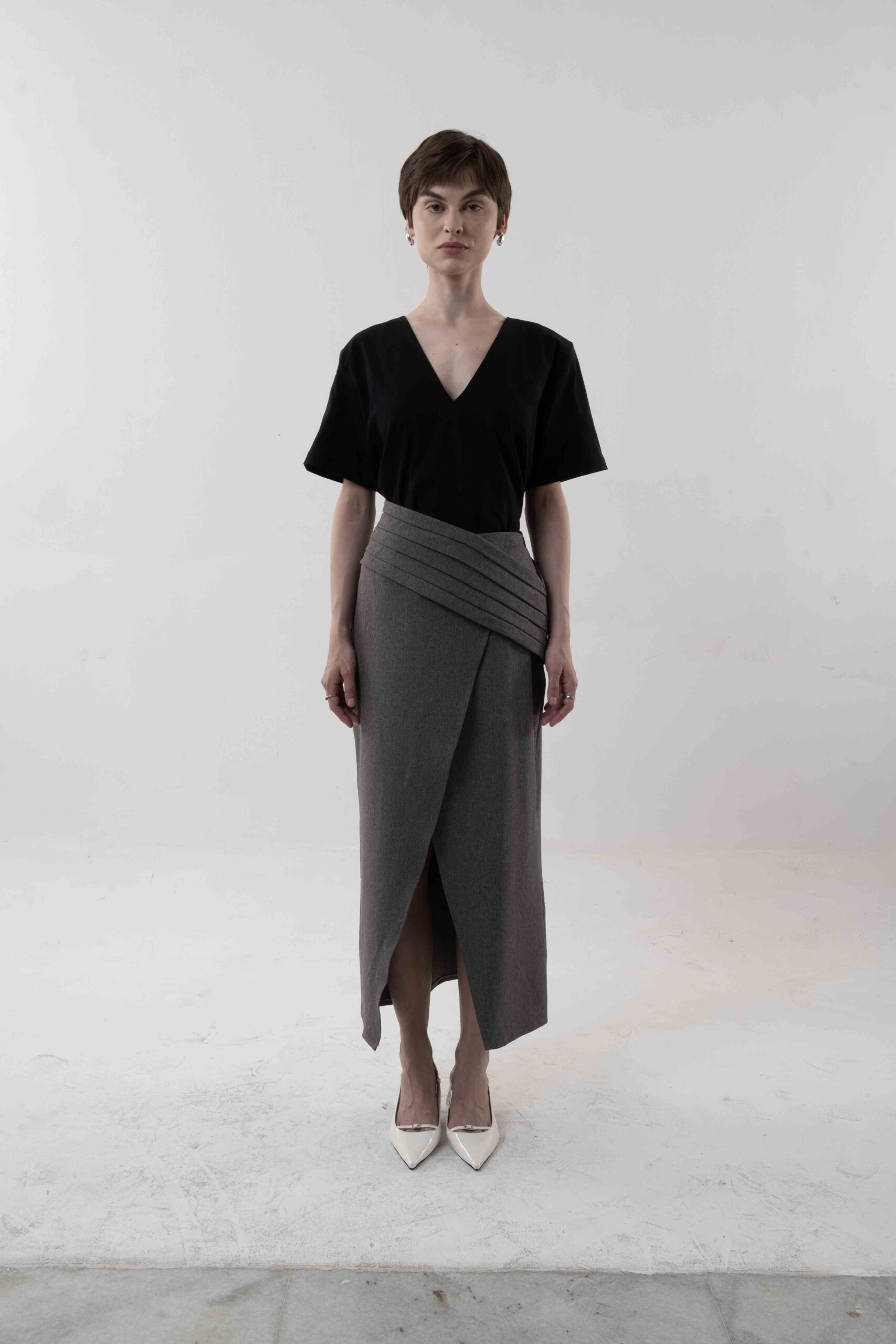 Margot Skirt in Grey
