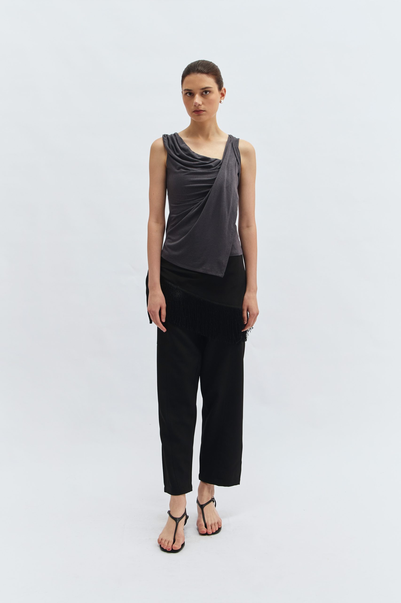 Ray Blouse in Grey