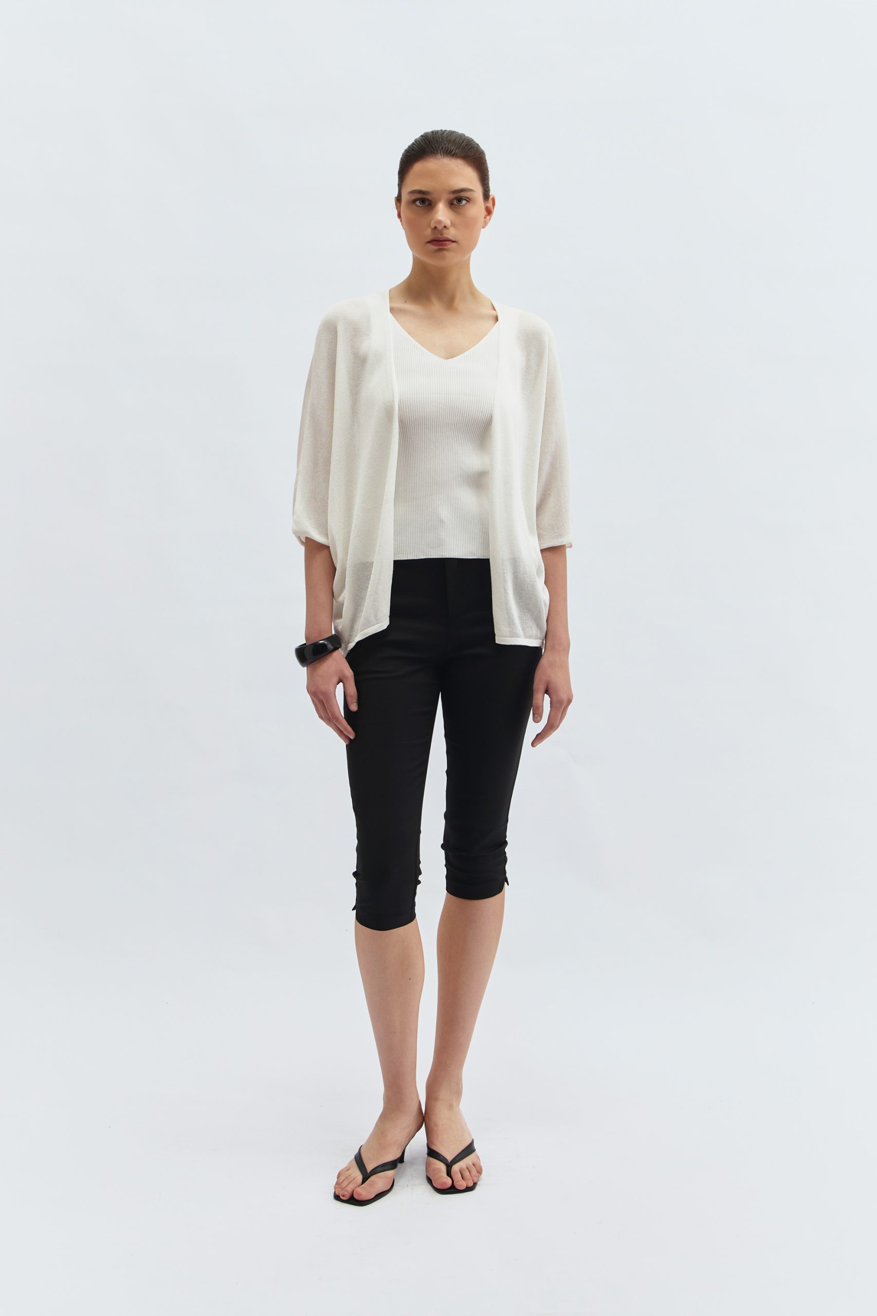 Stan Knit Set in Broken White