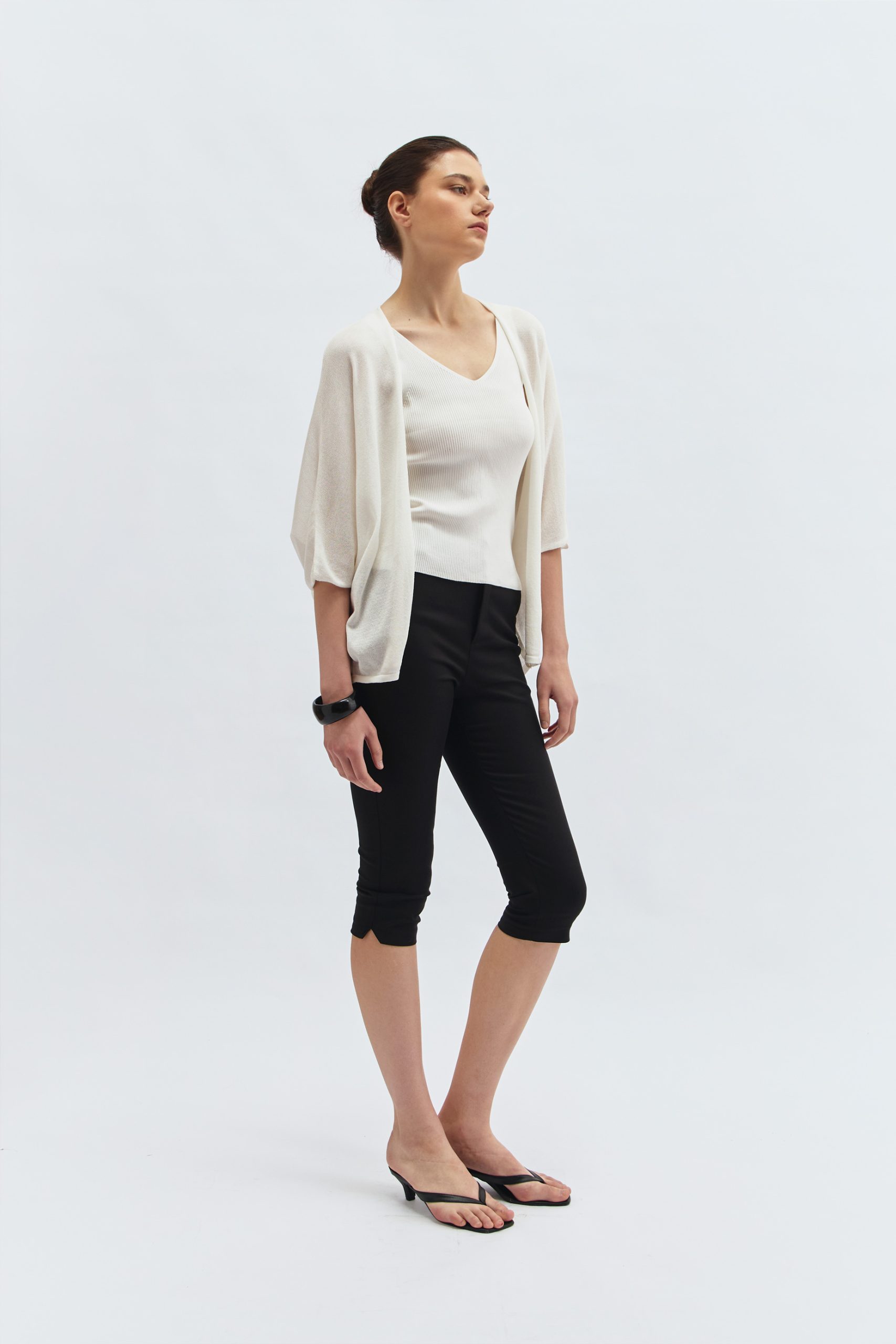 Stan Knit Set in Broken White - Image 2