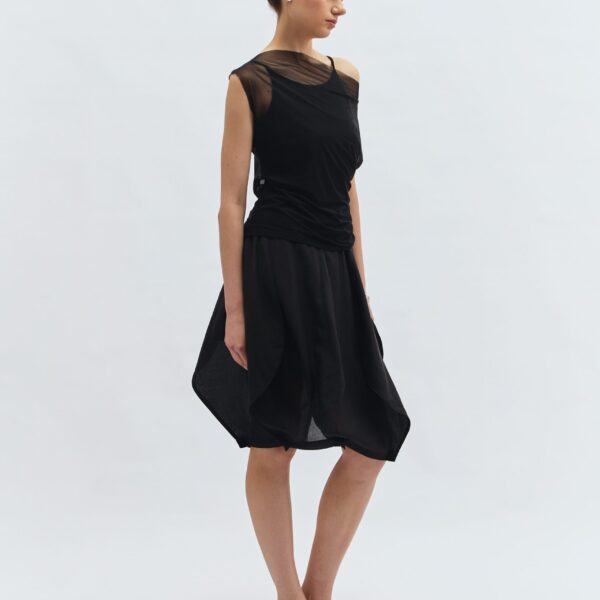 Soh Sheer Blouse in Black
