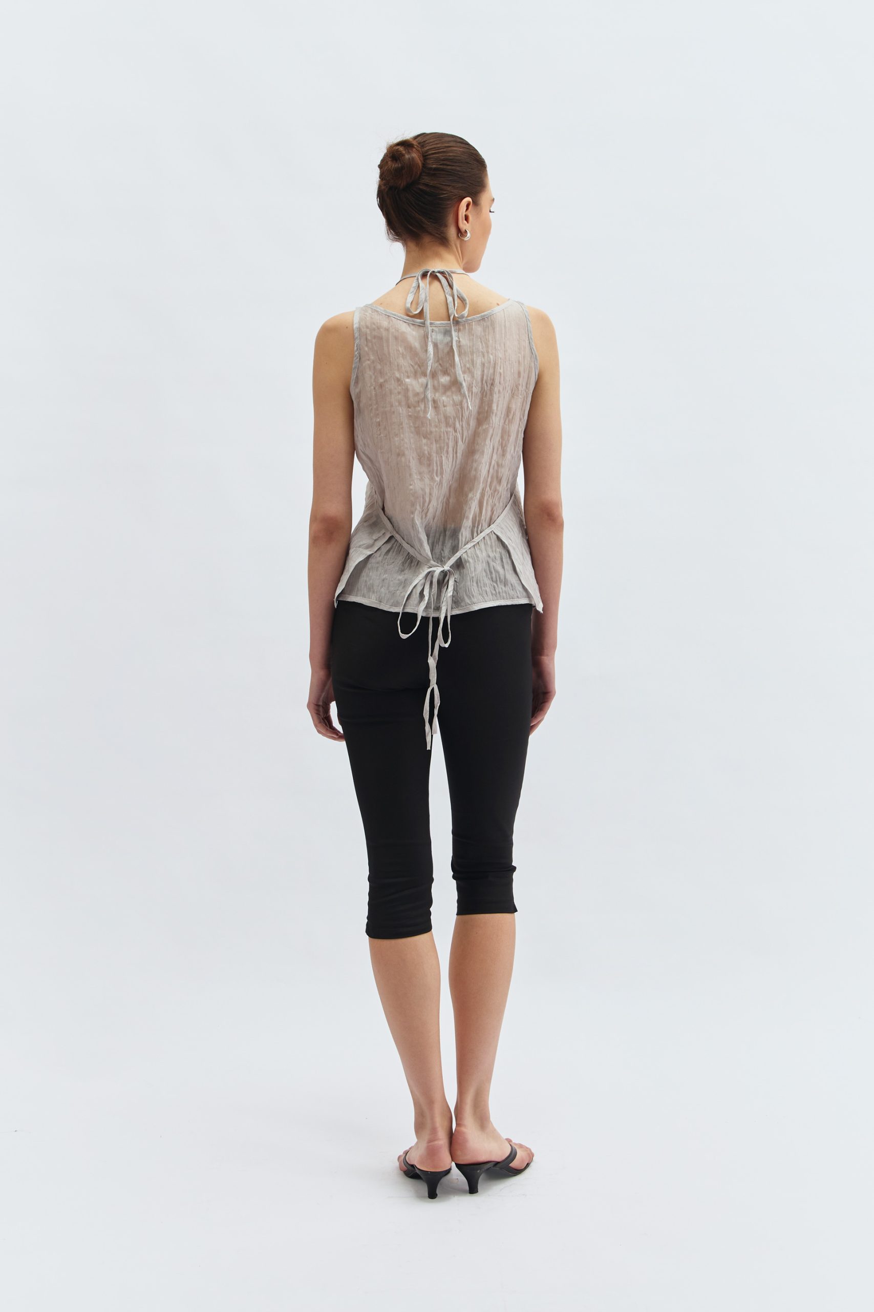 Alaia Blouse in Grey - Image 2
