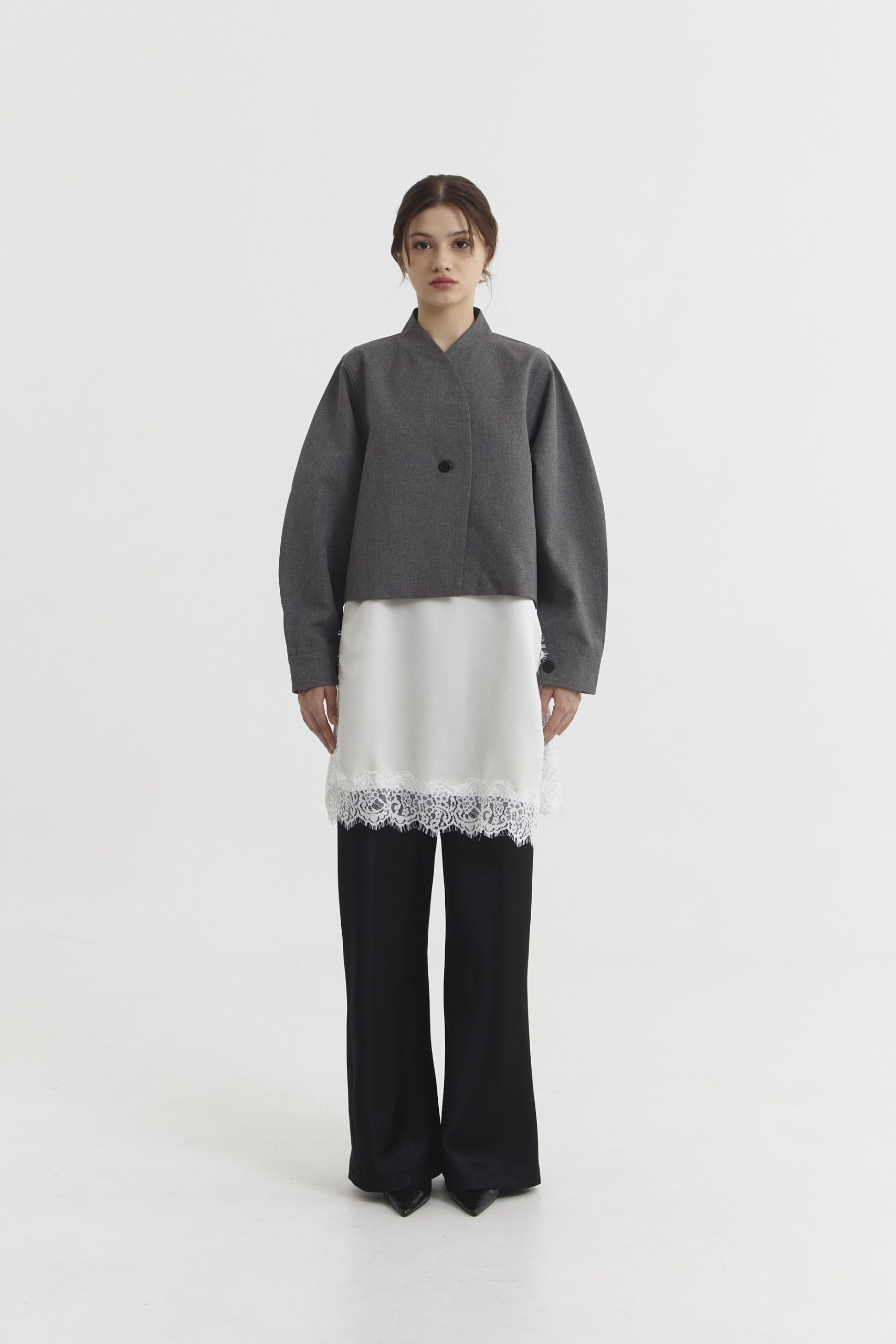Baila Outer in Grey