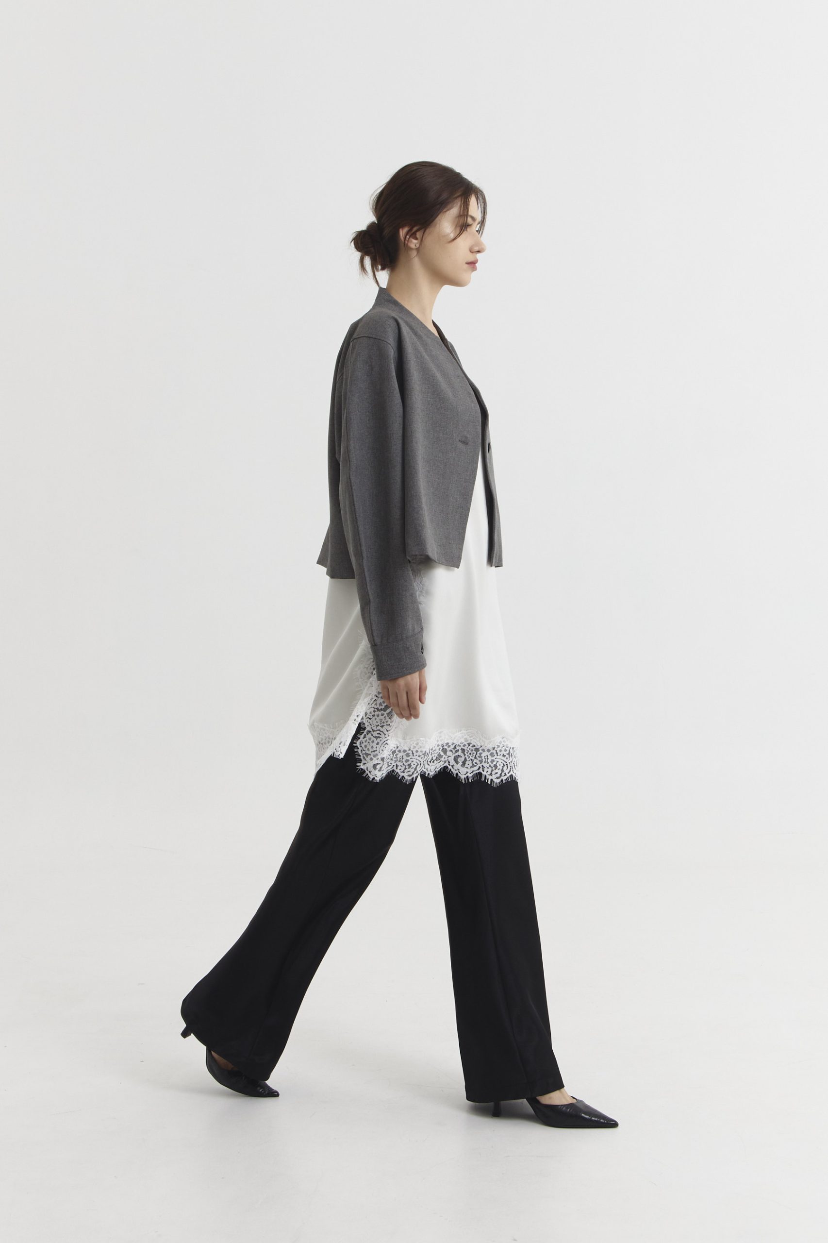 Baila Outer in Grey - Image 3