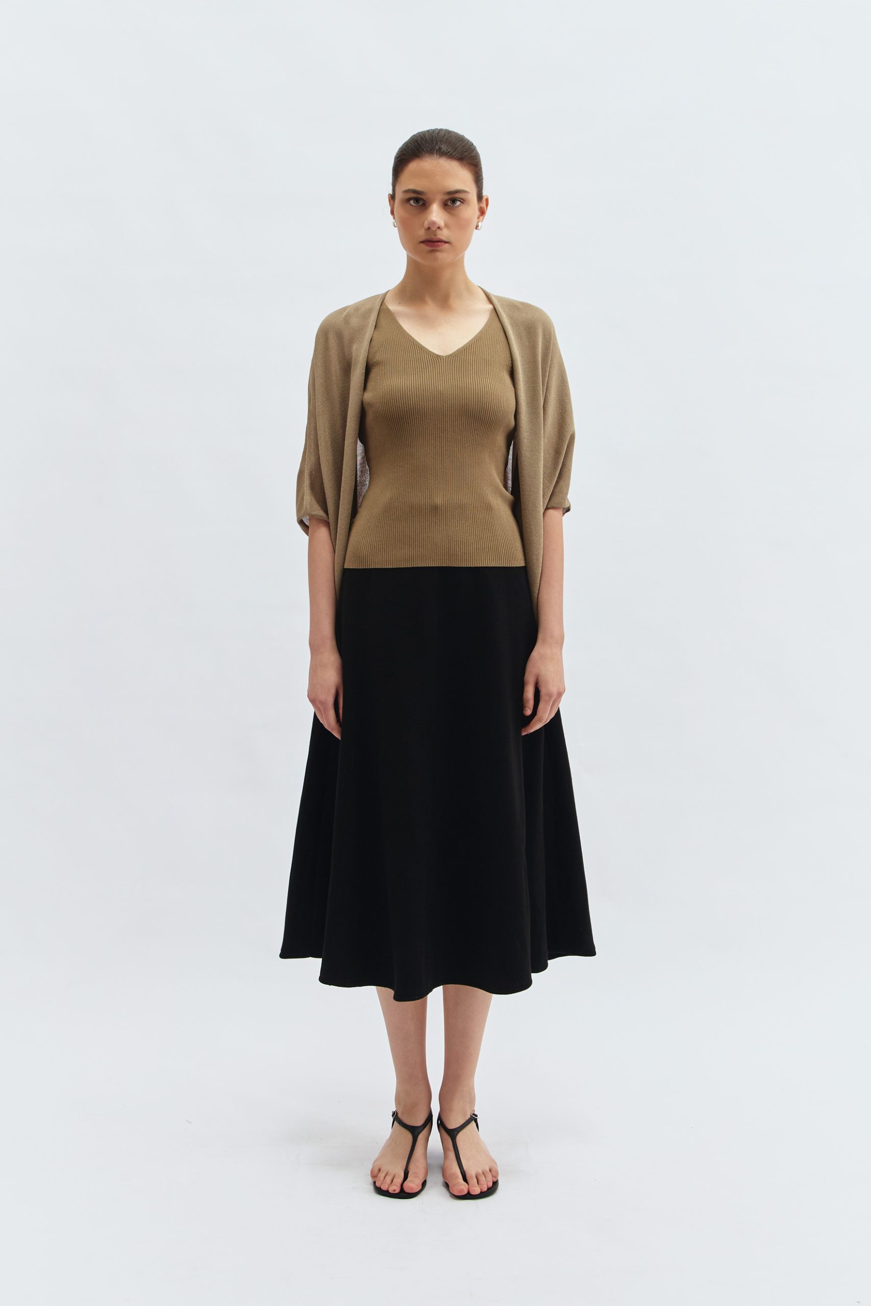 Stan Knit Set in Olive