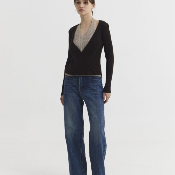 Atheus Top in Brown
