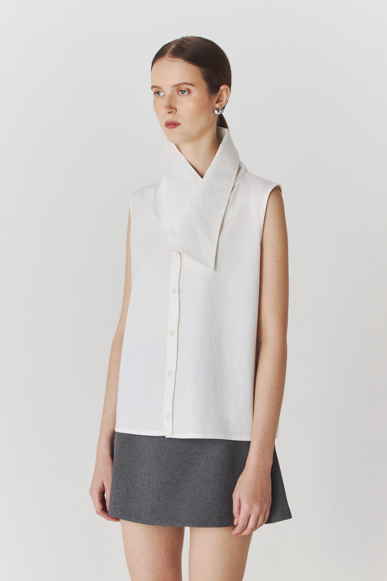 Demeter Shirt In Broken White - Image 5