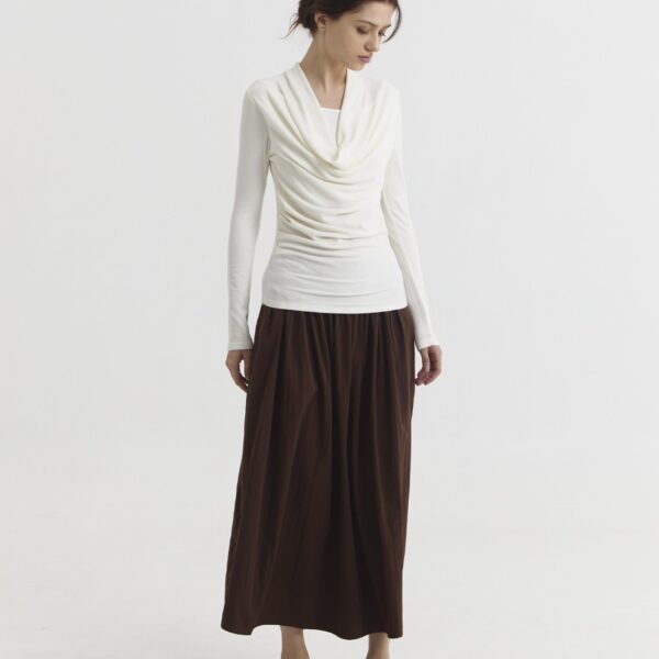 Elle Blouse in Broken White