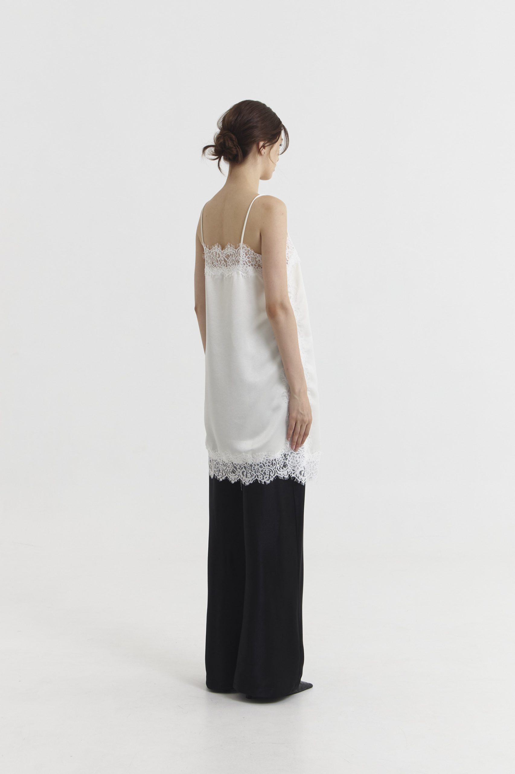Glo Lace Tank in Broken White - Image 3