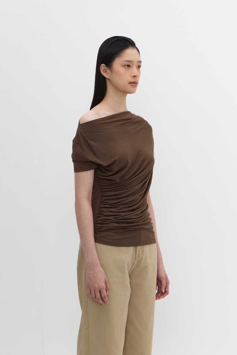 Harper Blouse in Olive