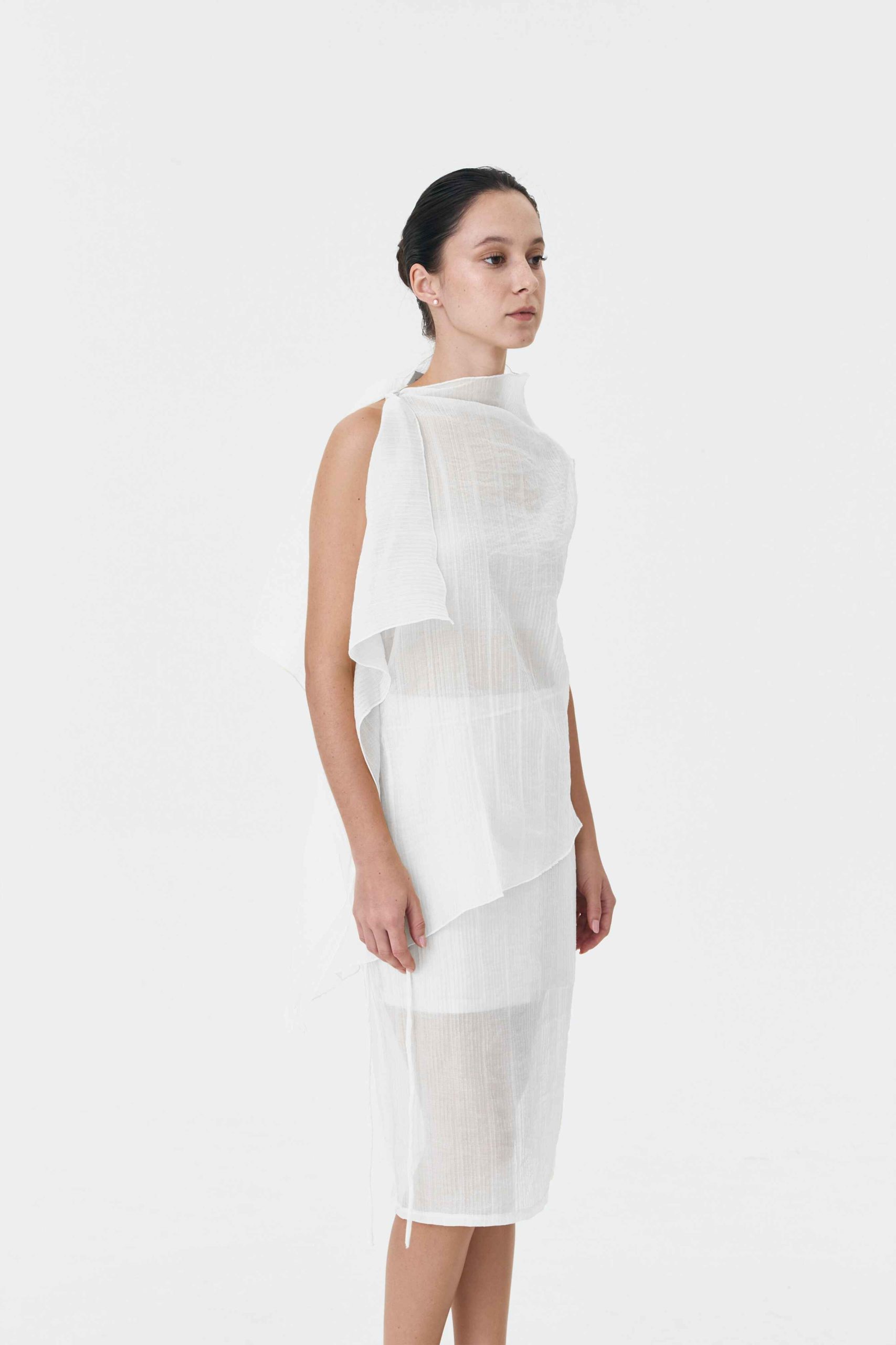 Kale Top in Broken White - Image 2